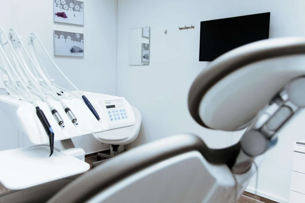 Modern dental chair and equipment ensuring patient comfort during dental bonding procedures at Dr. Kaltio Dental in Richmond, BC